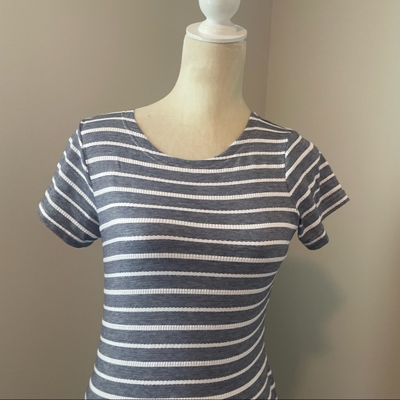 Sail To Sable STS Striped Tee Shirt Dress - Picture 4 of 8
